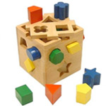 Melissa & Doug Shape Sorting Cube