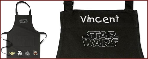 Personalized Star Wars Kids Apron